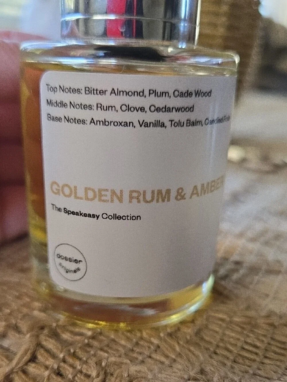 Golden Rum & Amber Women's Fragrance - Amber/Gold
